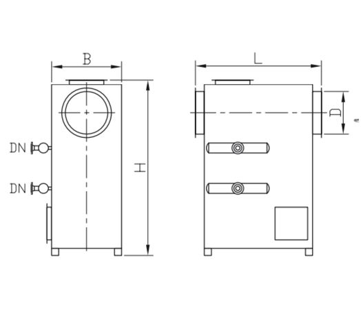 Economizer - Technical Drawing